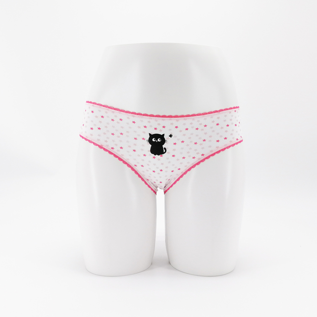 1 Pack Girls Panty Cotton Spandex Customize Own Logo Ladies Lingerie