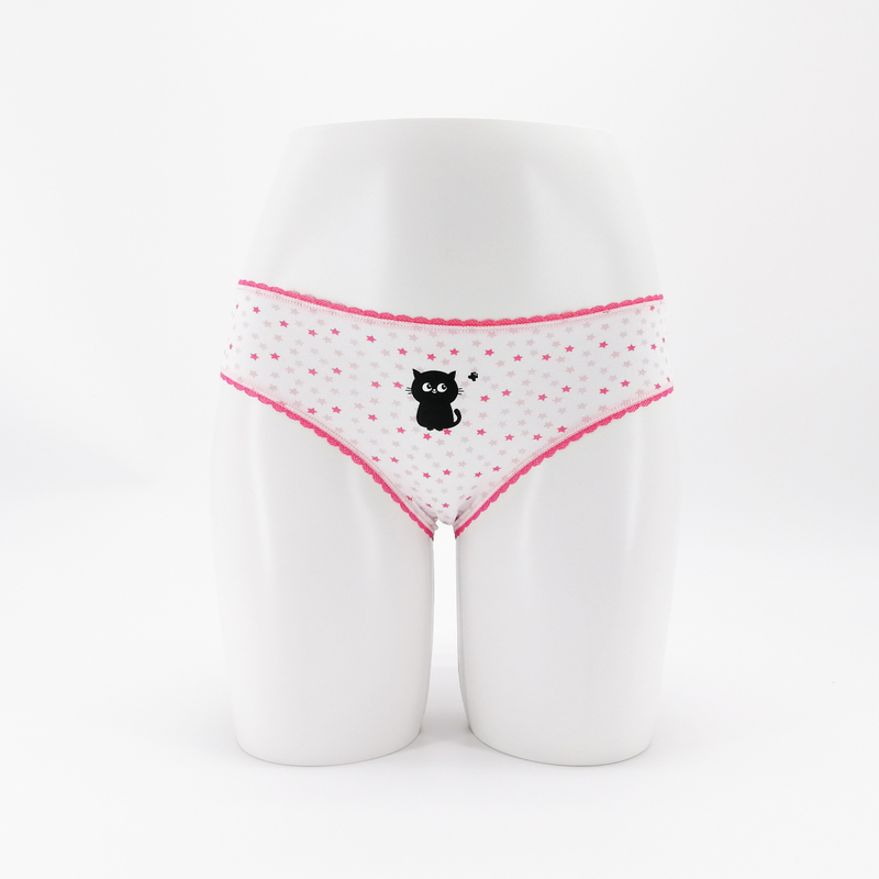 1 Pack Girls Panty Cotton Spandex Customize Own Logo Ladies Lingerie