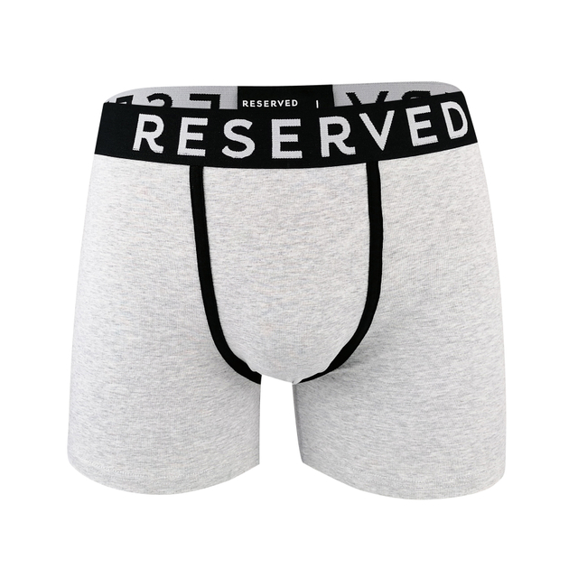 OEM ODM Men's Cotton Stretch Boxer Briefs Underwear with woven label