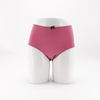 Personal Customize Flower Print Soft Cotton Ladies High Waist Underpants Lingerie