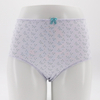High Waist Women Underwear Flower Pattern Cotton Lingerie Personal Customize