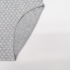 Personal Customize Brand Flower Print Low Waist Soft Cotton T-back Panties for Women