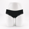Rib Fabric Lace Design Customzie Multi Color Women Briefs