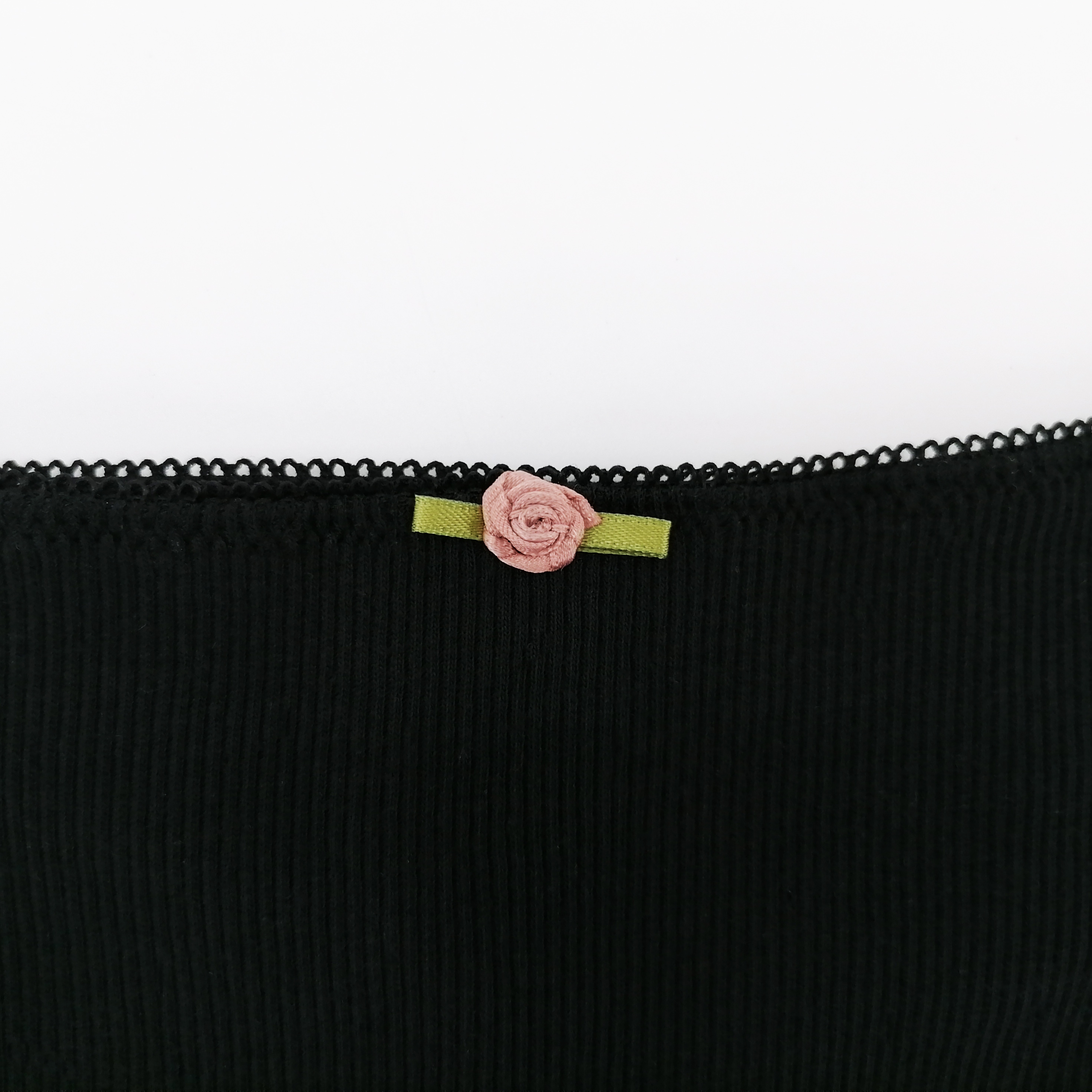 ladies thongs cotton elastane rib fabric sexy design