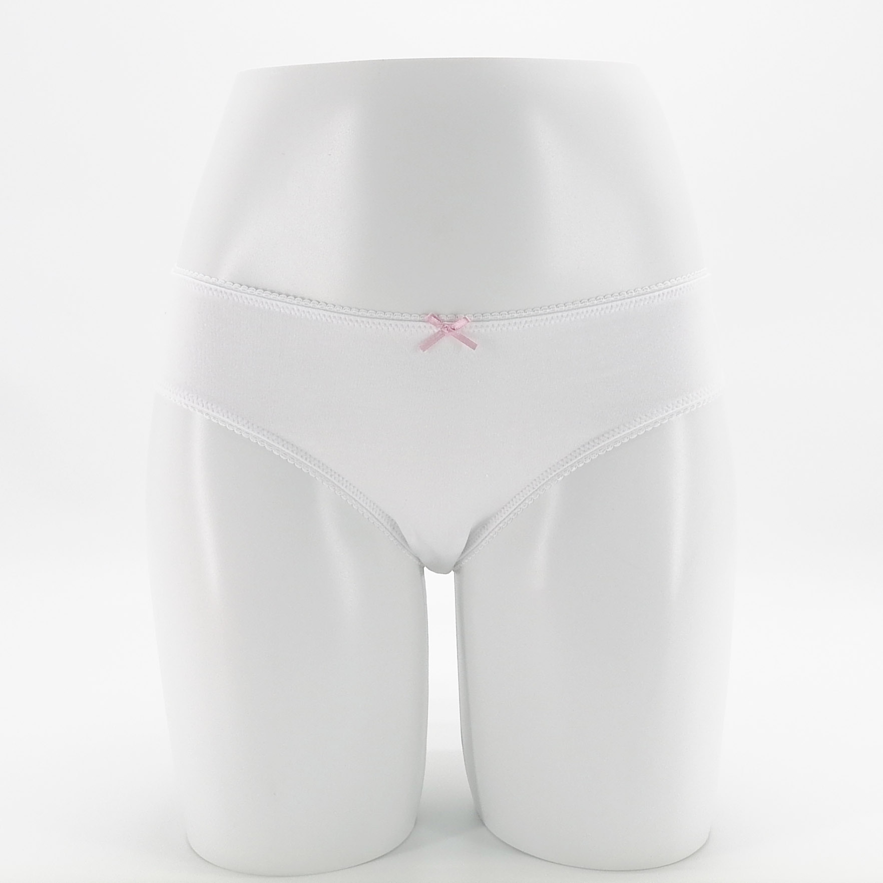 Plain Color Cotton Spandex Ladies Underwear
